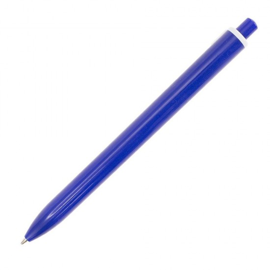 Ручка пластикова, кулькова Bergamo Wideclip синій - 3515-3