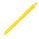 Ручка пластикова, кулькова Bergamo Wideclip жовтий - 3515-5