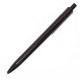 Ручка пластикова, кулькова Bergamo Eclip чорний - 3525-1