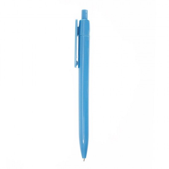 Ручка пластикова, кулькова Bergamo Eclip синій - 3525-3