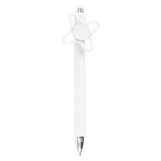 Ручка пластикова, кулькова Bergamo SlapkoPen білий - 3530-8