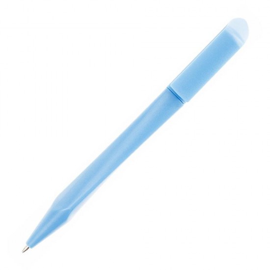 Ручка пластикова, кулькова Bergamo Tornado синій - 3535-3