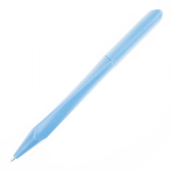 Ручка пластикова, кулькова Bergamo Tornado синій - 3535-3