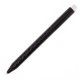 Ручка пластикова, кулькова Bergamo Metallic чорний - 3555-1