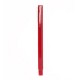 Ручка пластикова, кулькова Bergamo Qube червоний - 3560-2