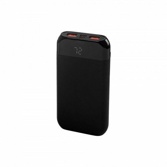 Повербанк 10000 mAh TheGeneral ChargeVault, бездротова зарядка 15W, цифровий індикатор чорний - 40010819-01