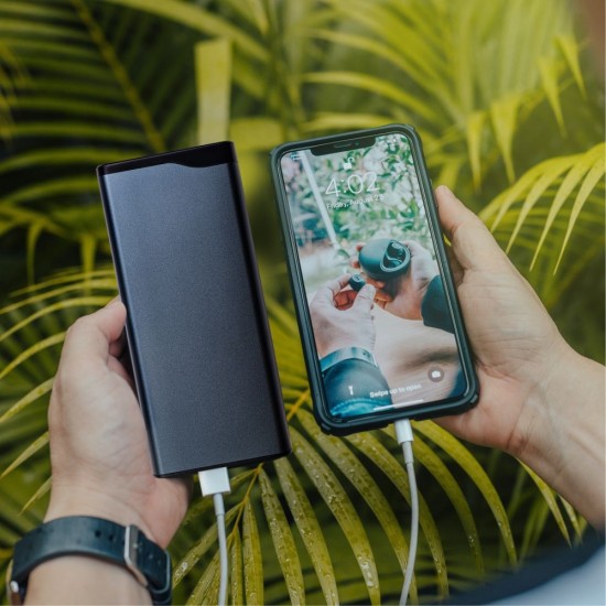 Повербанк 20000 mAh TheGeneral TurboCharge, цифровий індикатор графітовий - 40010822-11