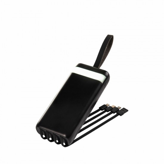 Повербанк 20000 mAh TheGeneral PowerPulse, цифровий індикатор чорний - 40011319-01 Повербанк 20000 mAh TheGeneral PowerPulse, цифровий індикатор чорний - 40011319-01