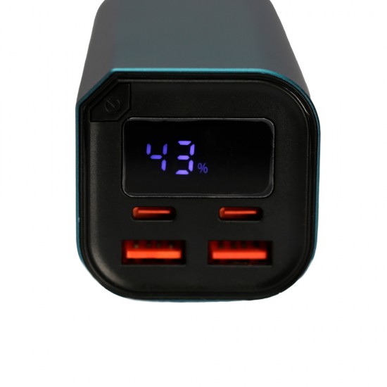 Повербанк 18000 mAh TheGeneral Kamet, цифровий індикатор синій - 40012019-03