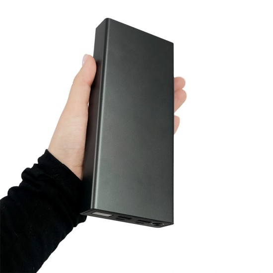 Повербанк 27000 mAh TheGeneral Trivor, цифровий індикатор графітовий - 40012122-11 Повербанк 27000 mAh TheGeneral Trivor, цифровий індикатор графітовий - 40012122-11