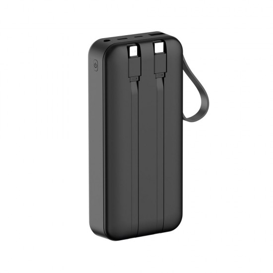 Повербанк 20000 mAh TheGeneral Voltix, цифровий індикатор чорний - 40012819-01