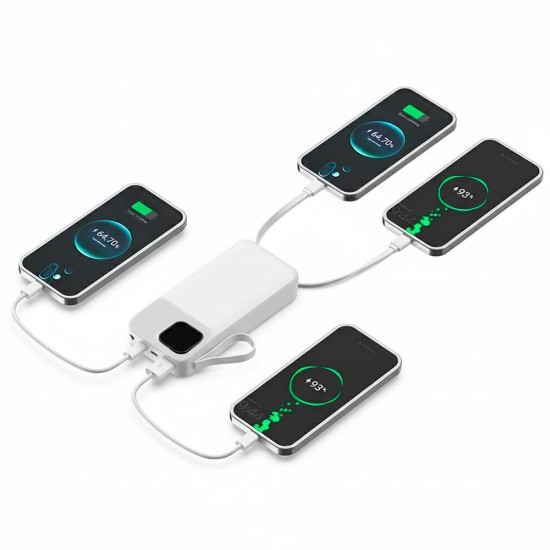 Повербанк 20000 mAh TheGeneral Voltix, цифровий індикатор білий - 40012819-08