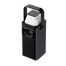 Повербанк 20000 mAh TheGeneral Glim, цифровий індикатор чорний - 40012919-01