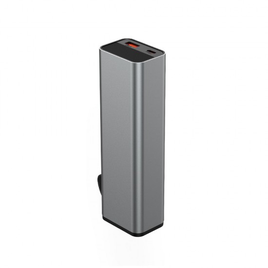 Повербанк 20000 mAh TheGeneral Amp, цифровий індикатор графітовий - 40013122-11 Повербанк 20000 mAh TheGeneral Amp, цифровий індикатор графітовий - 40013122-11