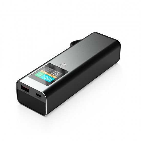 Повербанк 20000 mAh TheGeneral Amp, цифровий індикатор графітовий - 40013122-11 Повербанк 20000 mAh TheGeneral Amp, цифровий індикатор графітовий - 40013122-11