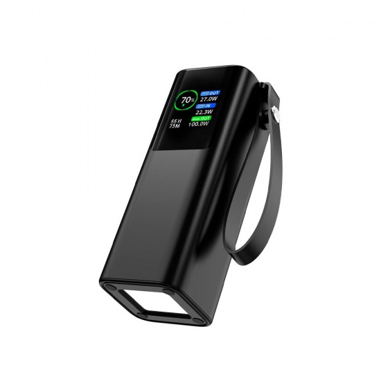 Повербанк 20000 mAh TheGeneral Ready, цифровий індикатор чорний - 40013222-01