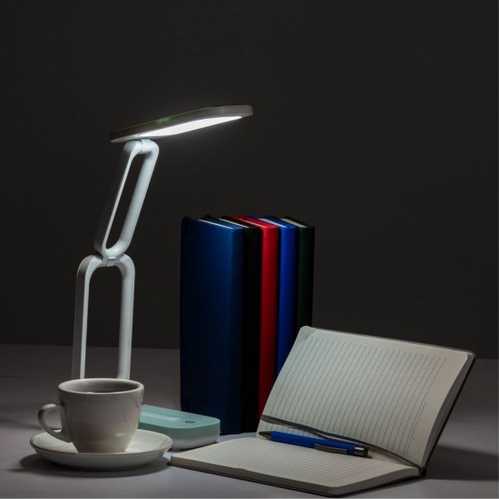 Лампа настільна TheGeneral Vela із сонячною батареєю білий - 40040519-08