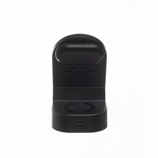 Бездротовий зарядний пристрій TheGeneral Powerplant 15W чорний - 40050119-01 Бездротовий зарядний пристрій TheGeneral Powerplant 15W чорний - 40050119-01