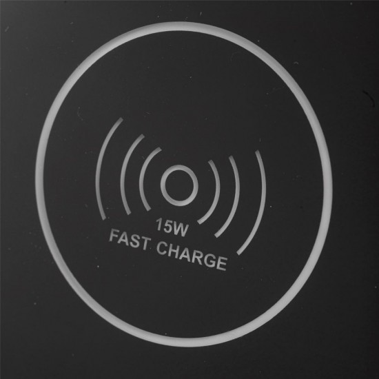 Бездротовий зарядний пристрій TheGeneral Powerplant 15W чорний - 40050119-01 Бездротовий зарядний пристрій TheGeneral Powerplant 15W чорний - 40050119-01