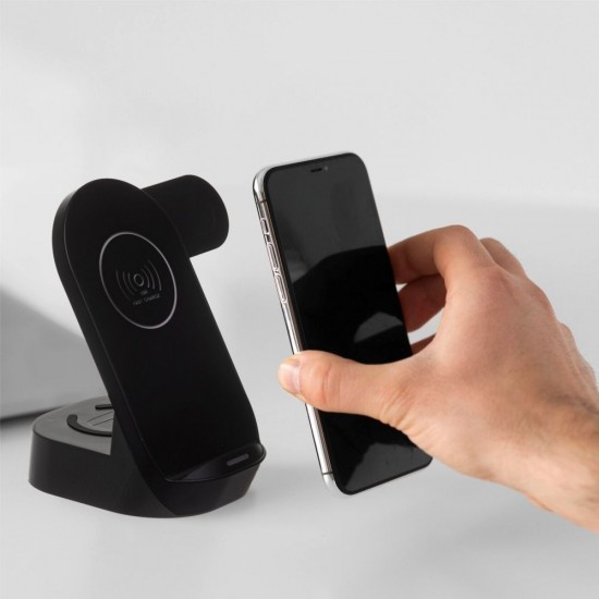 Бездротовий зарядний пристрій TheGeneral Powerplant 15W чорний - 40050119-01 Бездротовий зарядний пристрій TheGeneral Powerplant 15W чорний - 40050119-01