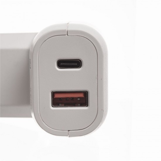 Зарядний пристрій TheGeneral Vspeed 20W 2 порти білий - 40050319-08