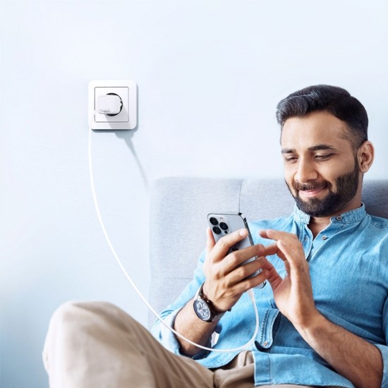 Зарядний пристрій TheGeneral Vspeed 20W 2 порти білий - 40050319-08