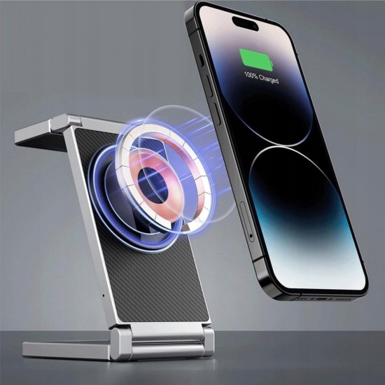 Бездротовий зарядний пристрій TheGeneral VivaCharge 15W чорний - 40051019-01