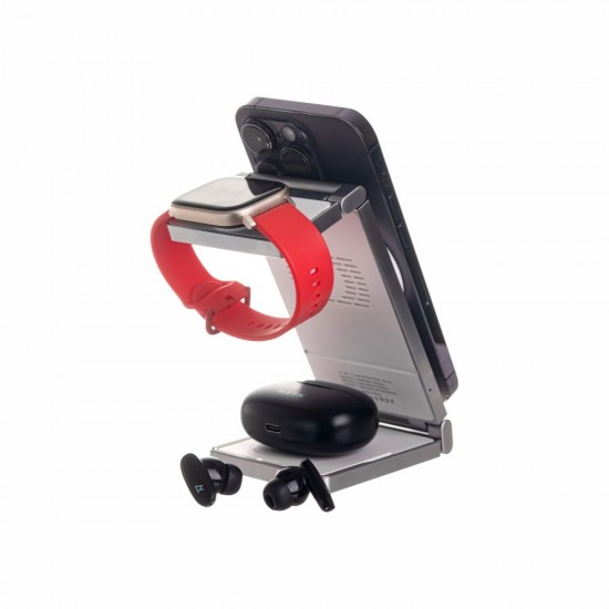 Бездротовий зарядний пристрій TheGeneral VivaCharge 15W білий - 40051019-08