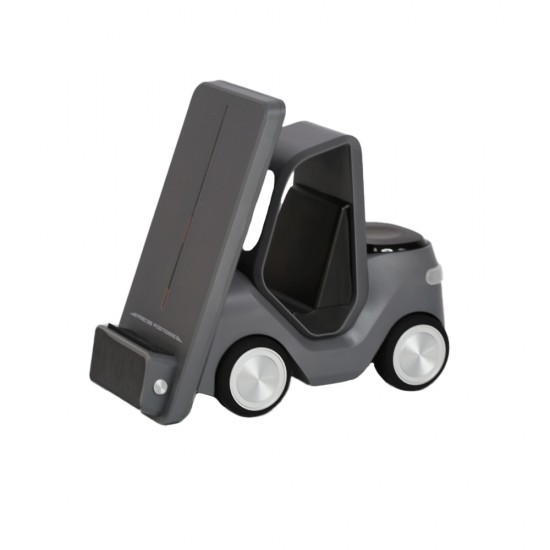 Бездротовий зарядний пристрій TheGeneral DriveCharge 15W з підсвічуванням та годинником графіт - 40051619-01