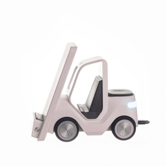 Бездротовий зарядний пристрій TheGeneral DriveCharge 15W з підсвічуванням та годинником білий - 40051619-08