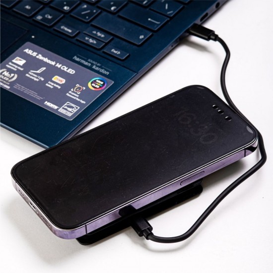 Бездротовий зарядний пристрій TheGeneral Flow 15W з набором перехідників чорний - 40070119-01