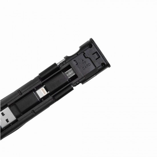 Набір перехідників 9в1 TheGeneral Chain чорний - 40070219-01