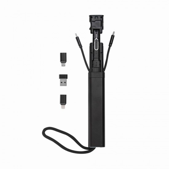 Набір перехідників 9в1 TheGeneral Chain чорний - 40070219-01