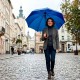 Парасоля-тростина напівавтоматична Bergamo Promo темно-синій - 45100-44 Парасоля-тростина напівавтоматична Bergamo Promo темно-синій - 45100-44