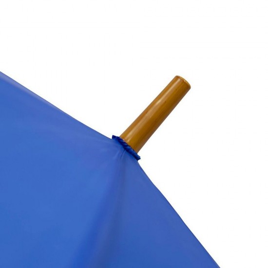 Парасоля-тростина напівавтоматична Bergamo Promo яскраво-синій - 45100-4 Парасоля-тростина напівавтоматична Bergamo Promo яскраво-синій - 45100-4