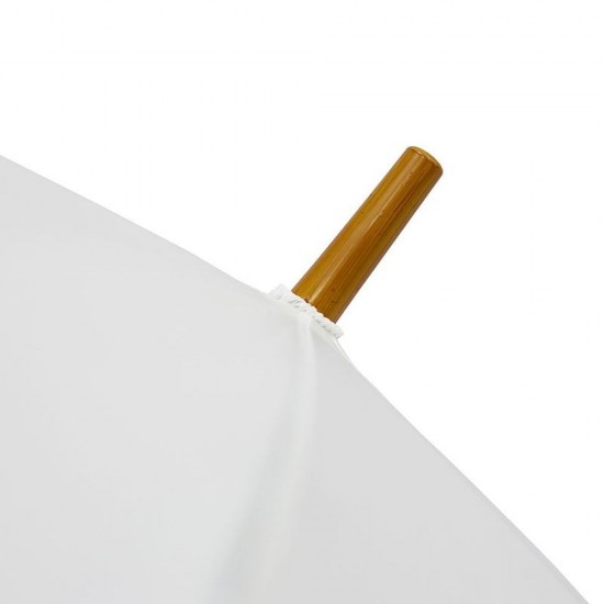 Парасоля-тростина  BERGAMO PROMO, напівавтоматична білий - 45100-6