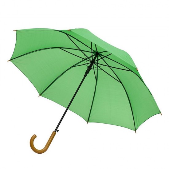 Парасоля-тростина напівавтоматична Bergamo Promo зелений - 45100-9