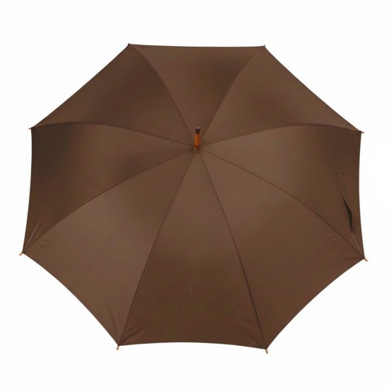 Парасоля-тростина напівавтоматична Bergamo Toprain коричневий - 4513101