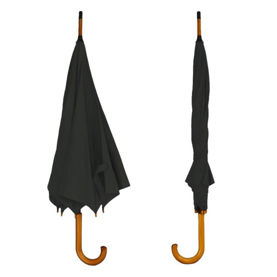 Парасоля-тростина напівавтоматична Bergamo Toprain чорний - 4513103 Парасоля-тростина напівавтоматична Bergamo Toprain чорний - 4513103