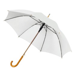 Парасоля-тростина напівавтоматична Bergamo Toprain білий - 4513106