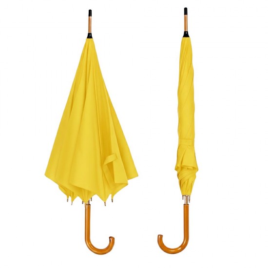 Парасоля-тростина напівавтоматична Bergamo Toprain жовтий - 4513108