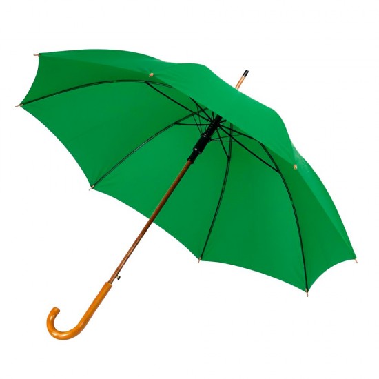 Парасоля-тростина напівавтоматична Bergamo Toprain зелений - 4513109