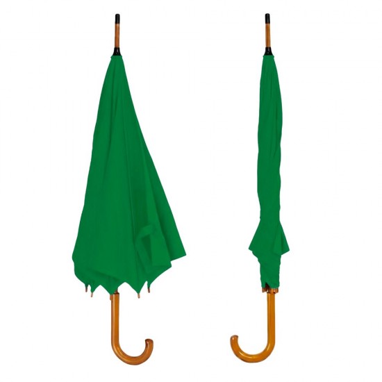 Парасоля-тростина напівавтоматична Bergamo Toprain зелений - 4513109