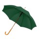 Парасоля-тростина напівавтоматична Bergamo Toprain темно-зелений - 4513199
