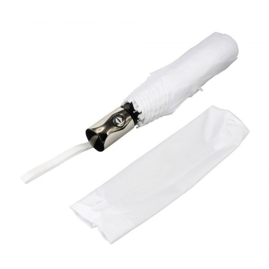 Парасоля складана автоматична Bergamo Rich білий - 4551006