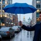 Парасоля складана автоматична Bergamo Rich синій - 4551004 Парасоля складана автоматична Bergamo Rich синій - 4551004