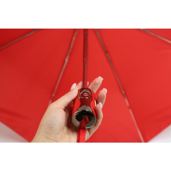 Парасоля складана автоматична Bergamo Rich червоний - 4551005