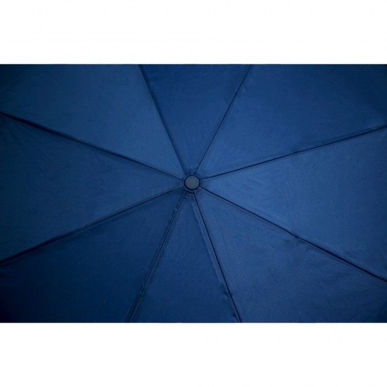 Парасоля складана автоматична Bergamo Rich темно-синій - 4551044