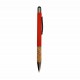 Ручка металева кулькова Bergamo Amazon червоний - 50010122-02