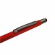 Ручка металева кулькова Bergamo Amazon червоний - 50010122-02